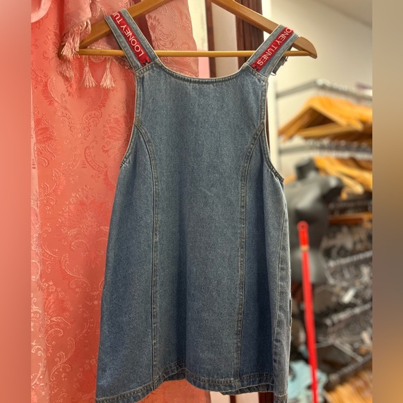 Tweety Bird Jean Overall Dress - Picture 2 of 2